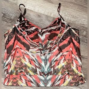 Women's Chiffon Tank Top Size Large Brand Soulmates